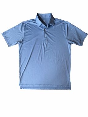 Blue Turtleson Golf Polo Shirt with Baker’s Bay Golf Club Bahamas Logo, L